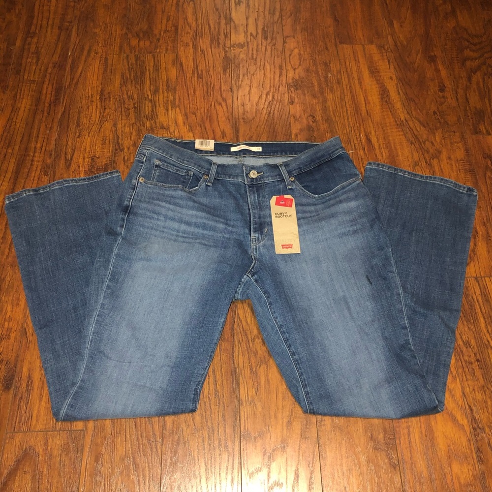 Levi’s Women’s 529 Curvy Bootcut Jeans, 16 Medium